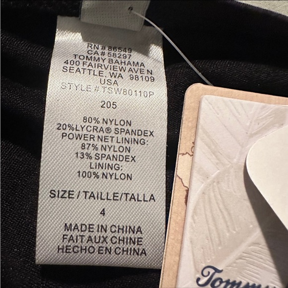 Tommy Bahamas Pearl One Piece Swimsuit - Picture 7 of 8